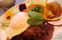 プレミアム手作りハンバーグ